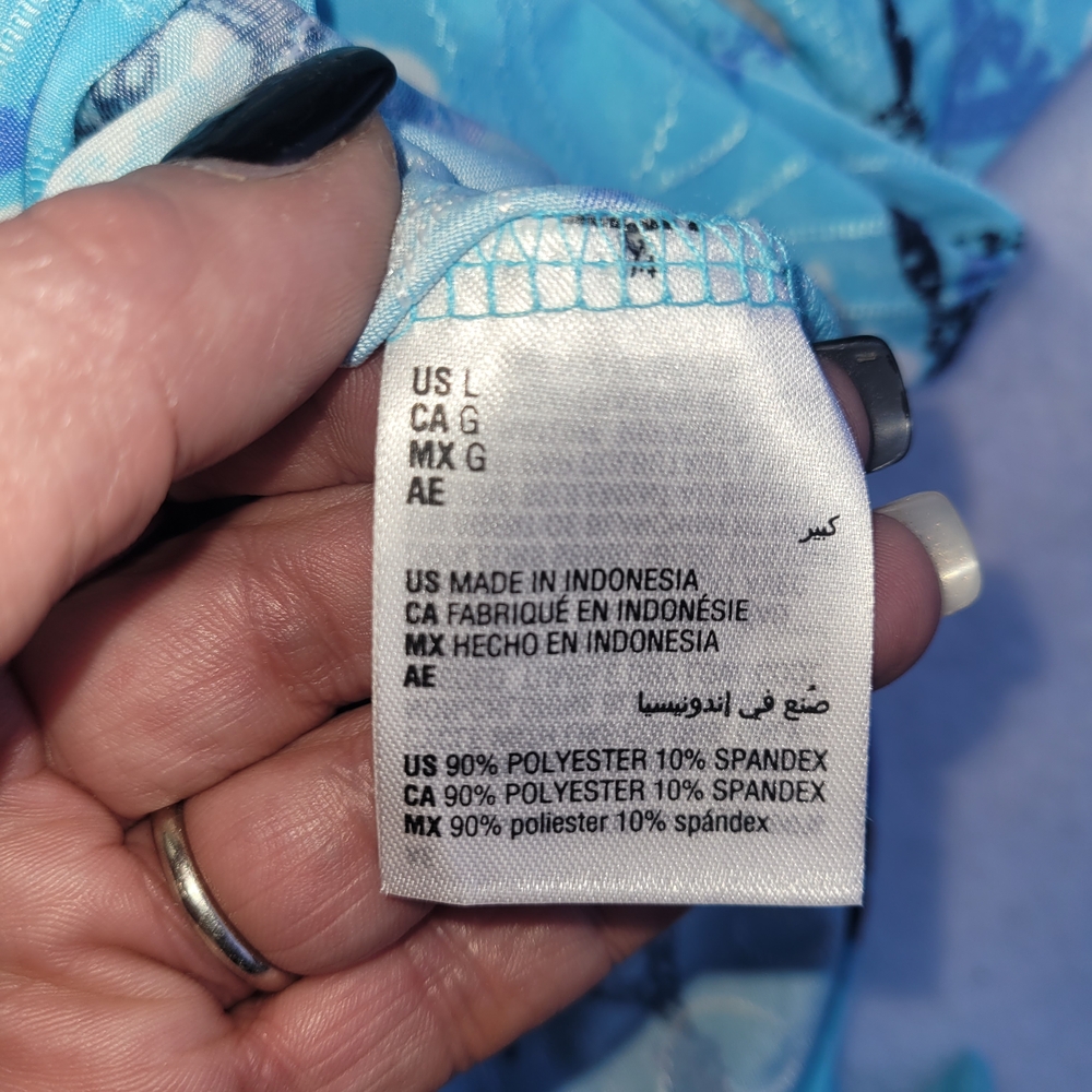 Jm Collection Aqua Multi-Pattern V-Neck Tunic - image 6